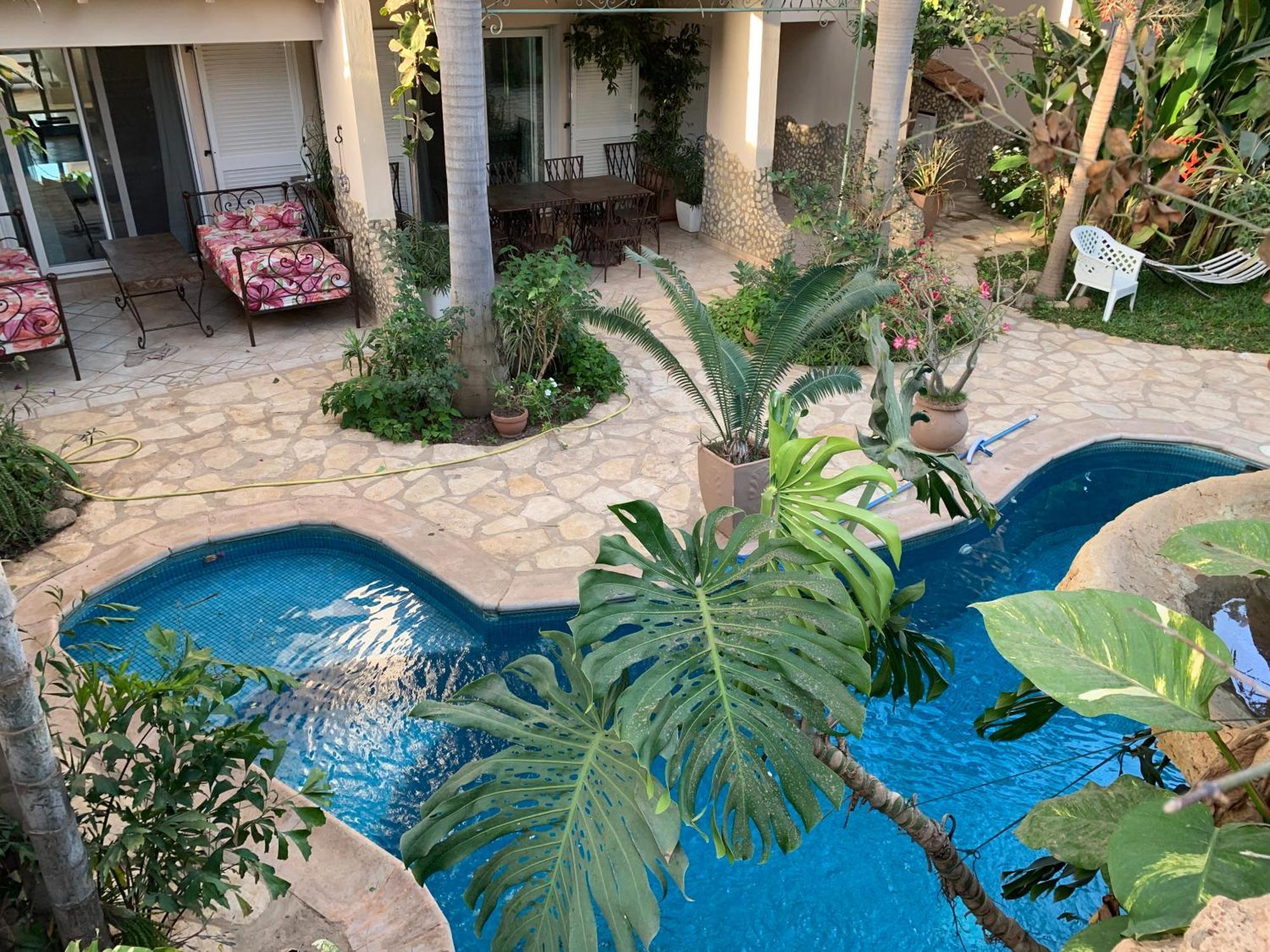 Ferienwohnung Tropical Oasis Ouakam Exterior foto