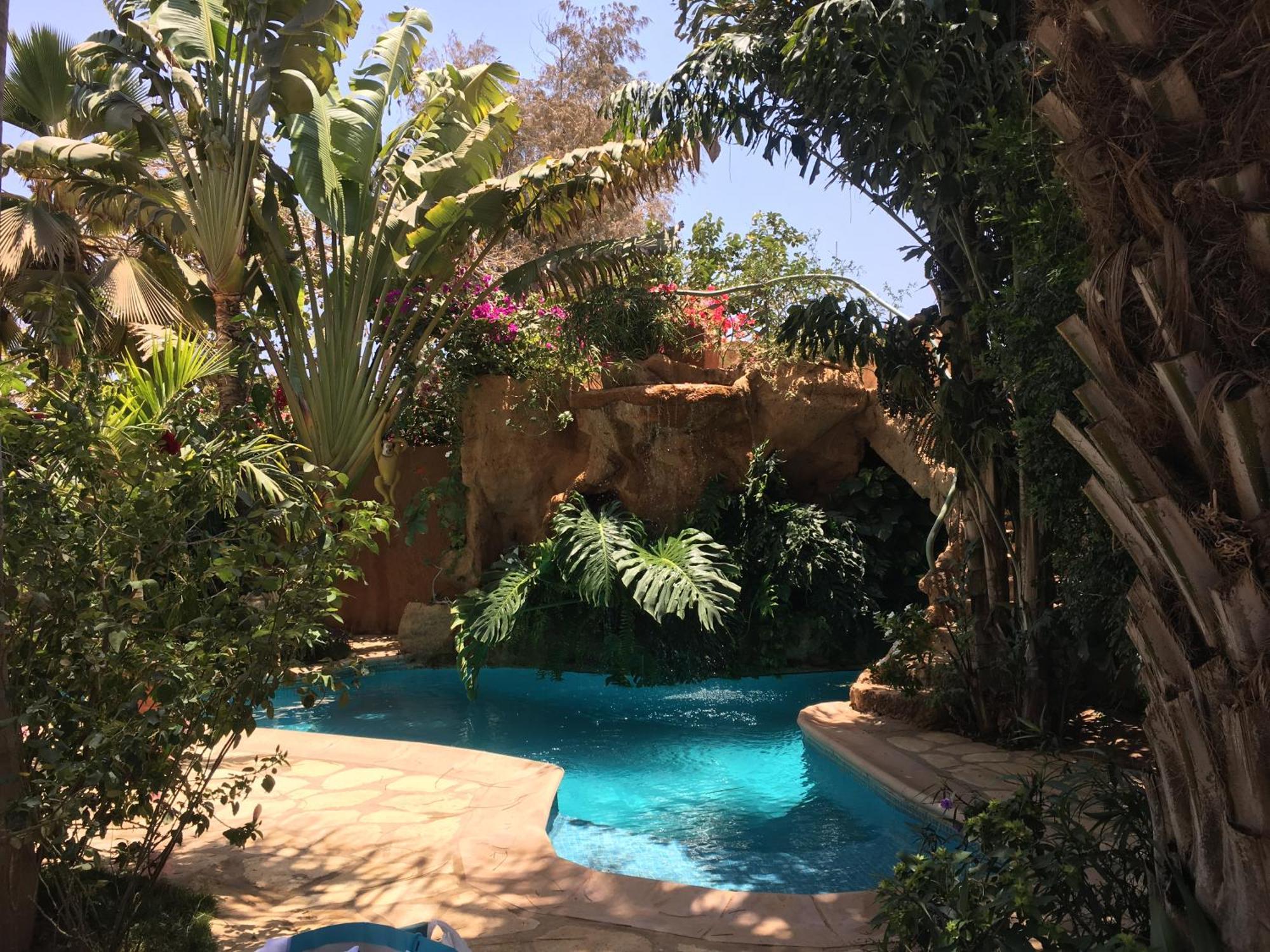 Ferienwohnung Tropical Oasis Ouakam Exterior foto