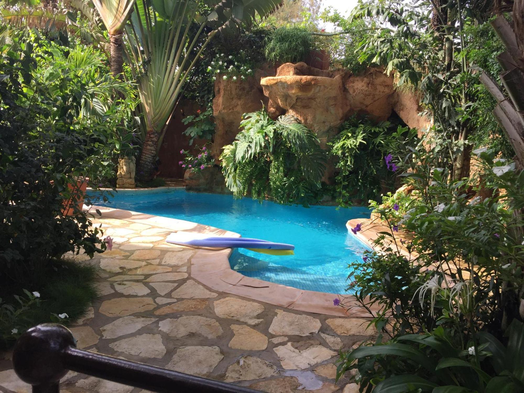Ferienwohnung Tropical Oasis Ouakam Exterior foto