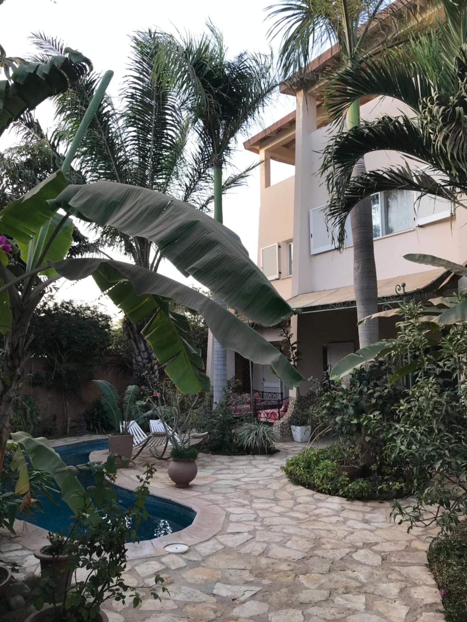Ferienwohnung Tropical Oasis Ouakam Exterior foto